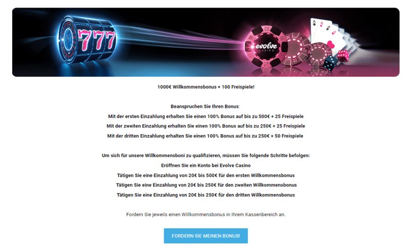 Entdecken Sie Die Zukunft Der Online Glücksspiele Bei Evolve Casino? in Germany
